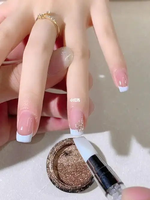 法式美甲真的永远yyds温柔显白简约大气