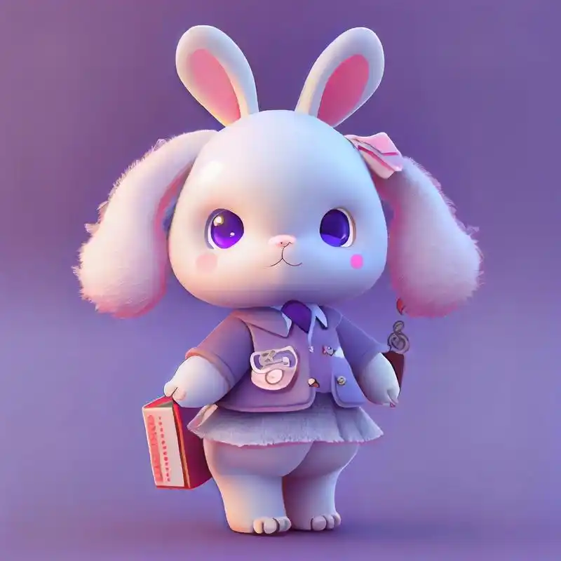 创作灵感 #2023兔年头像 #新年头像 #ai绘画 #祝 - 抖音