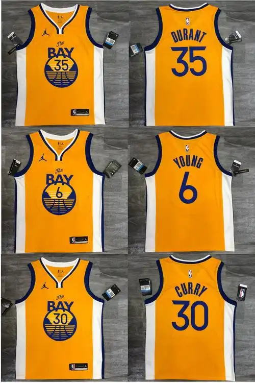 kopg耐克顿勇士球衣勇士队2022年秋季赛季电车版新秀30号球衣旧金山