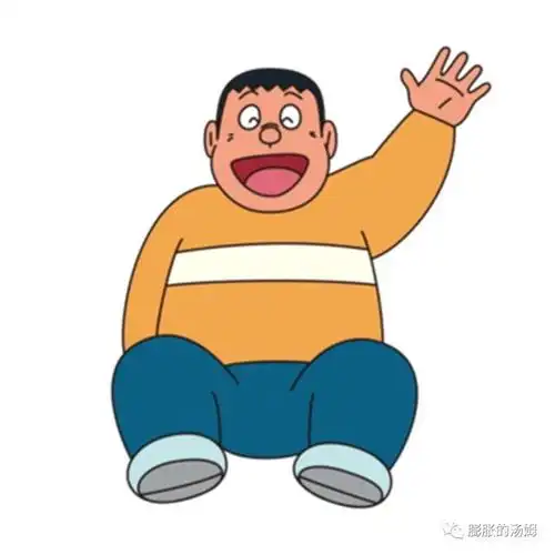 胖虎一直以来认定的"好朋友"只有大雄,小夫以及哆啦a梦