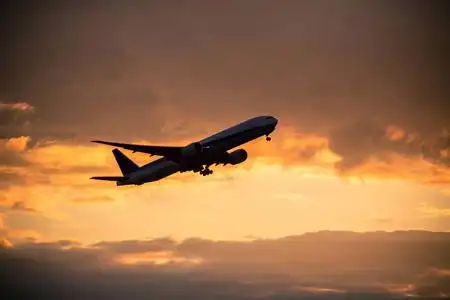 飞机起飞psd素材图片大全