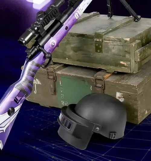 狙击步抢捷鹰98k抛壳软弹枪单发尼龙拉栓枪awm男孩玩具枪儿童玩具