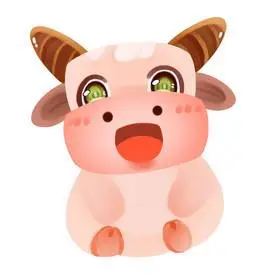 2021新年牛年q版牛图片