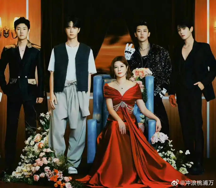 乐华2023全家福大合影,除了王一博你还认识哪些美女帅哥?