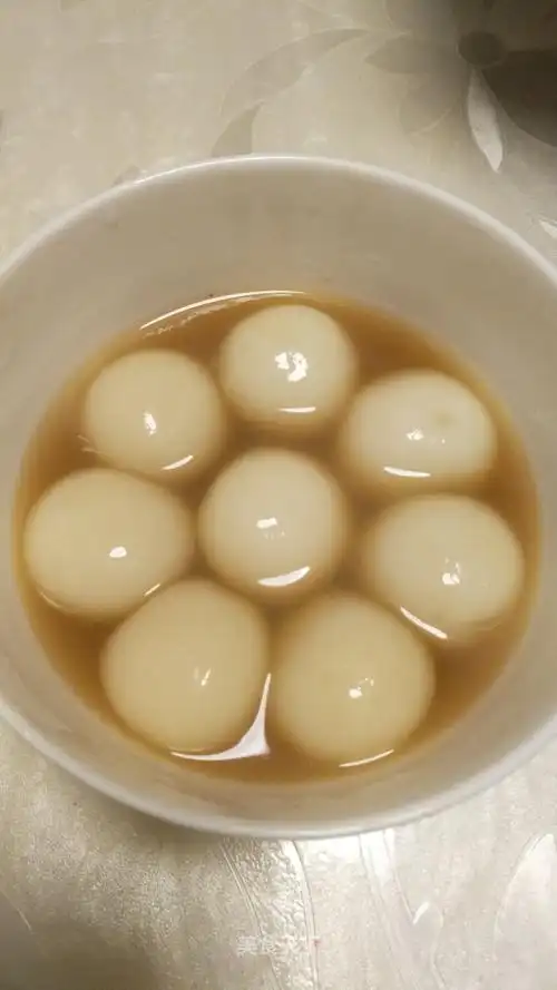 姜糖汤圆