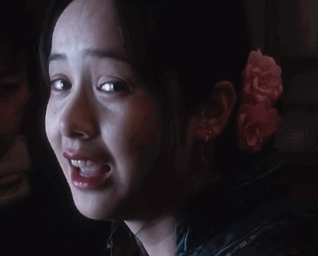 第一次让舞林君记住的是她年轻时扮演《霸王别姬》里的程蝶衣母亲