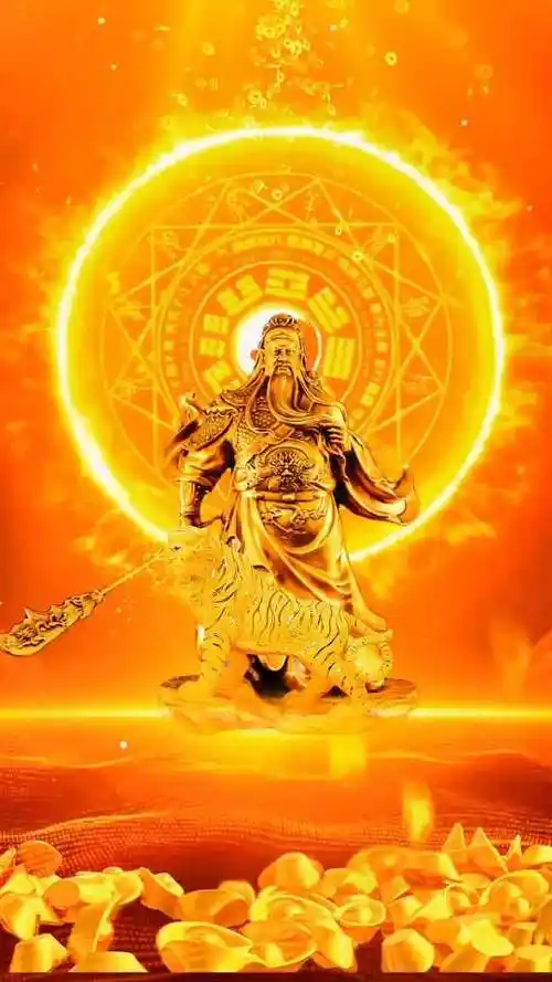 火萤 视频:武财神 招财壁纸