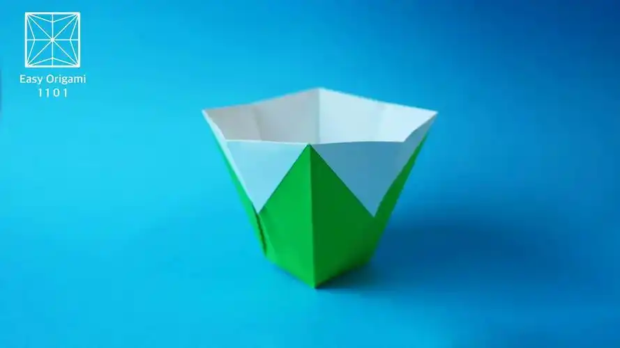 【paper crafts 1101】小杯子折纸教程