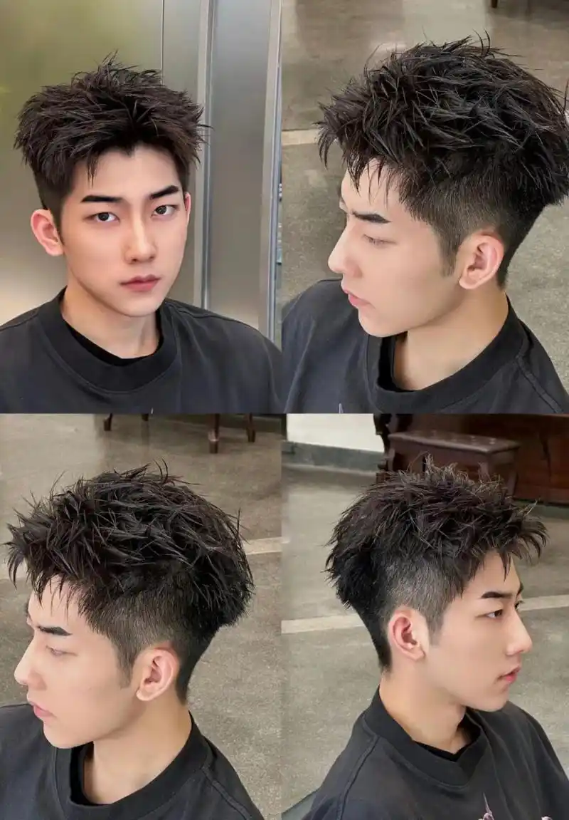 美式前刺 千净清爽短发,凌乱前刺 美式前刺 千净清爽短发,凌乱前刺