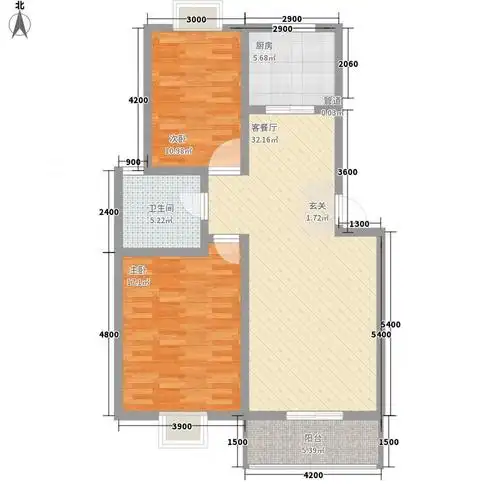56㎡户型图户型图大全,装修户型图,户型图分析,户型图设计方案
