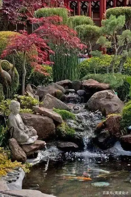 水系景观的意韵之美,景观置石驳岸设计