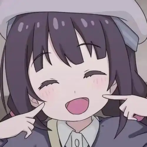 呆萌可爱的卡通动漫女生头像图片