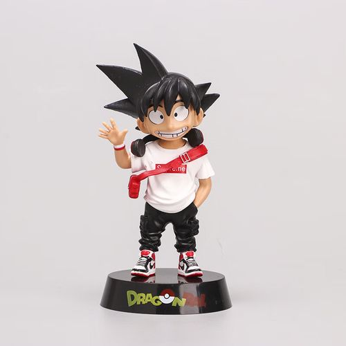 悠简森活3款七龙珠 动漫周边卡通潮服笑脸孙悟空公仔玩具蛋糕摆件