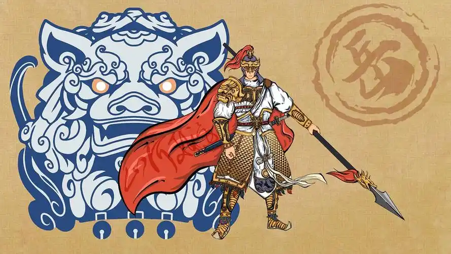 武将人物设计|插画|商业插画|忱辰谶 - 原创作品 - 站酷 (zcool)