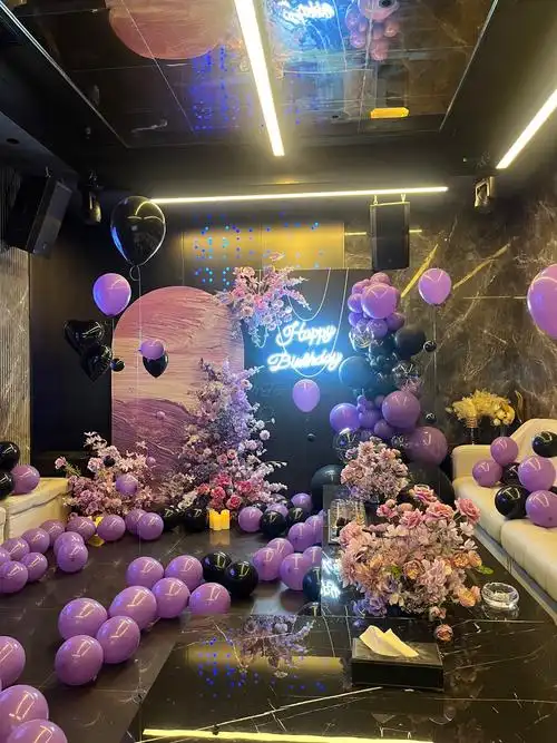 ktv包间生日惊喜布置拥有网红同款生日趴