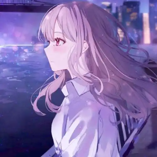 动漫头像,梦幻紫色系动漫头像第三期