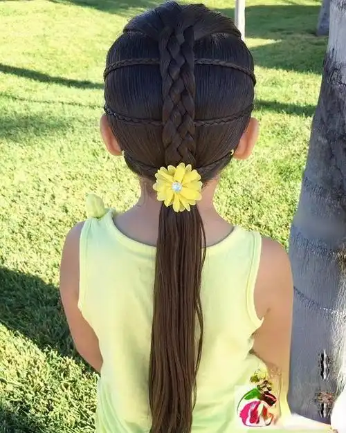 九款最新小女孩编发2021时尚儿童编发大全