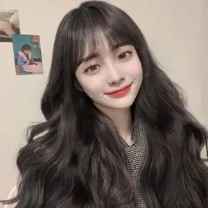 假发空气刘海韩式刘海图片