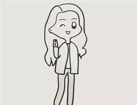 人物简笔画q版大明星简笔画教程迪丽热巴吴磊薛之谦