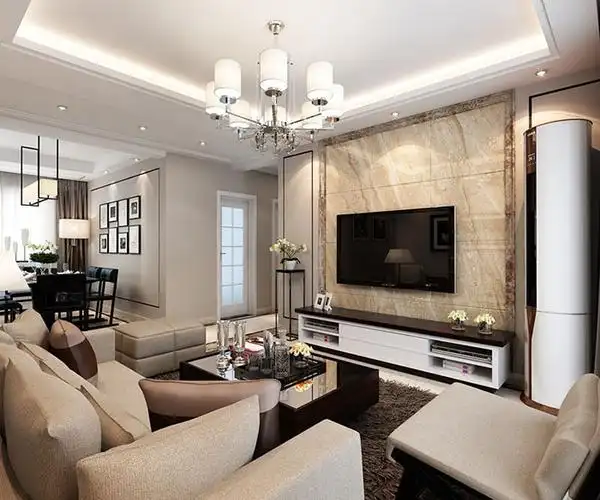 瑞地祥和府现代简约三室二厅装修效果图