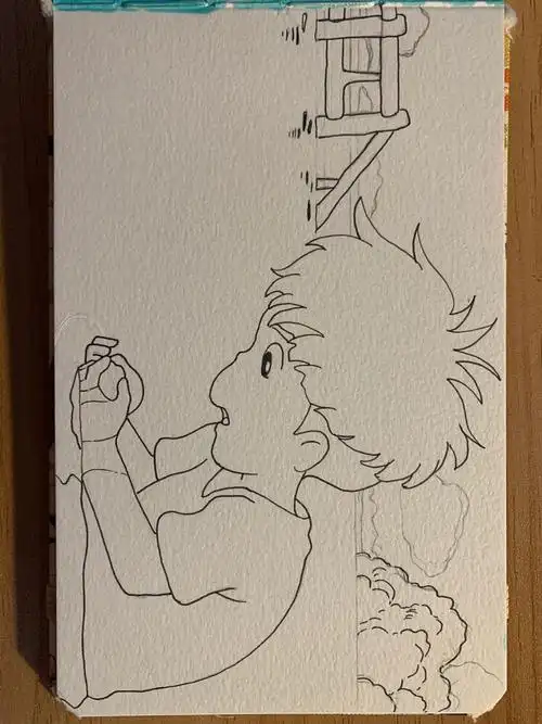 自学画画第二个365天第27天全细节过程图