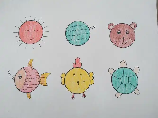 【原州三幼】线上亲子活动第三十九期——绘画《圆形画》