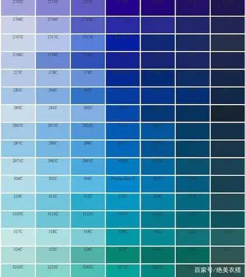 适合春天的蓝色穿搭,有品位的女人都喜欢