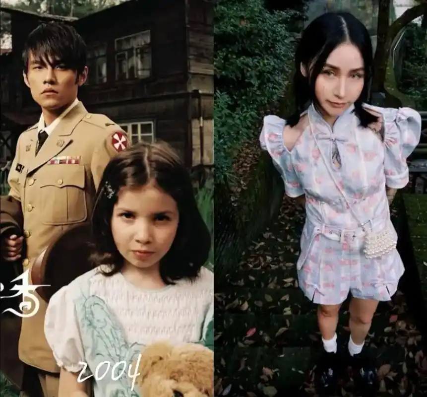 七里香封面的小女孩也长大啦#七里香 #周杰伦 - 抖音