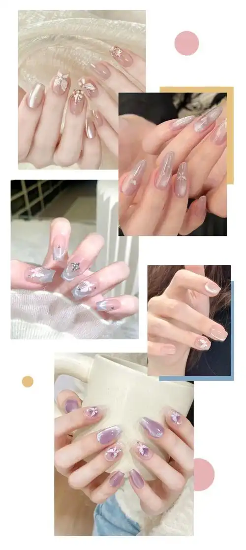 100款夏日显白美甲,洋气哭了,拿图去做!