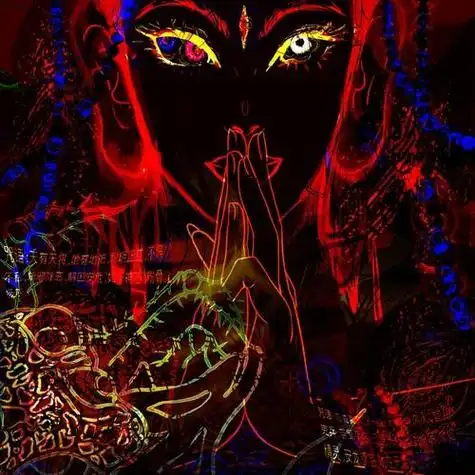 给我和我对象搞的头像她那个黑化了我这个半次元acg爱好者