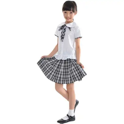 顺德区新款小学生校服夏季夏秋冬装女生入学服装校服