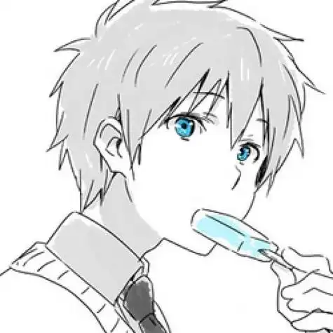 自截侵删高冷黑白呆萌色彩帅气傲娇颜表情动漫头像二次元男