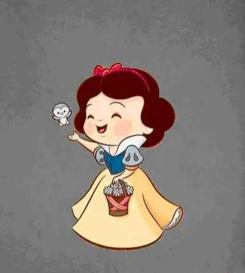 小时候的白雪公主 - 堆糖,美图壁纸兴趣社区