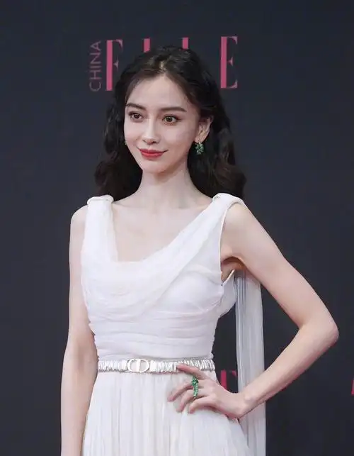 视觉中国镜头下的elle红毯女明星生图