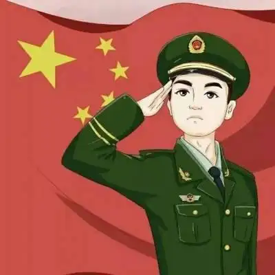 男生军人霸气十足头像
