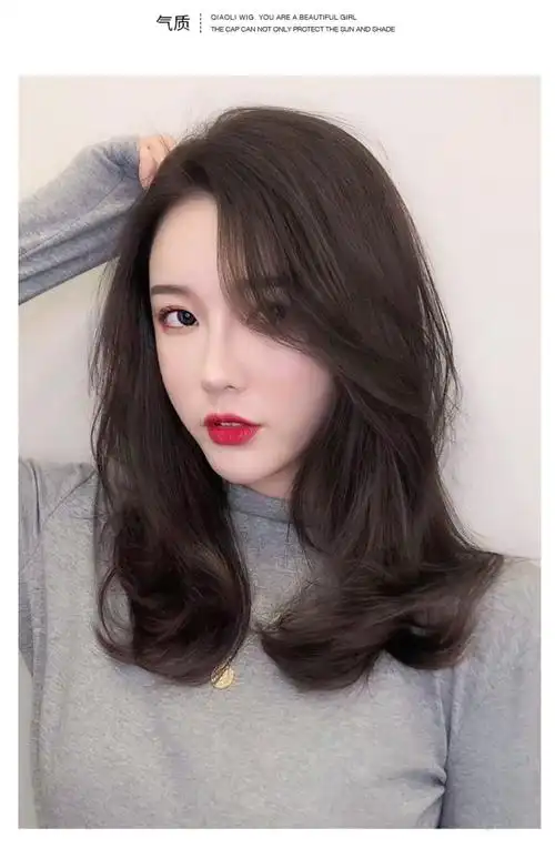 魅赞 网红八字空气刘海假发片自然无痕中分法式假刘海两侧发际线贴片