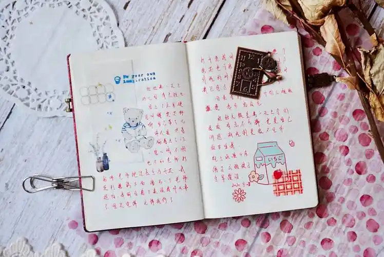 新手如何做手账网红手帐可爱图