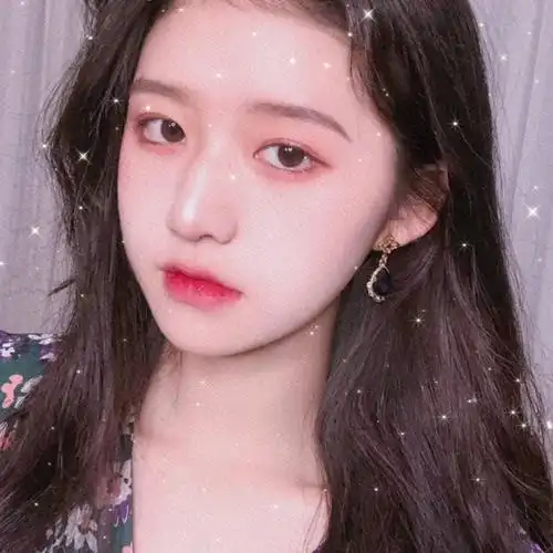 少女心仙气女生头像不要放弃好运总会垂青你的