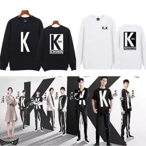 亲爱的热爱的圆领卫衣韩商言李现同款秋冬长袖衣服kk战队队服外套