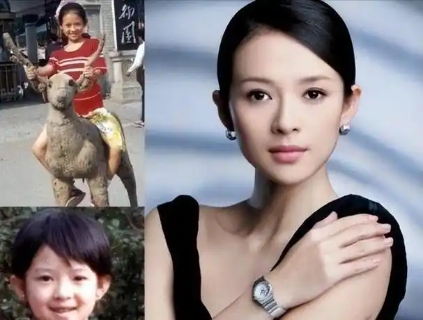 章子怡年轻时有多美青春期照片曝光堪称真正的玉女掌门人