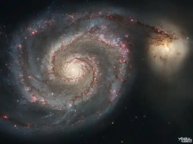 4k电视:真实还原仙女座星系完美极高清照片