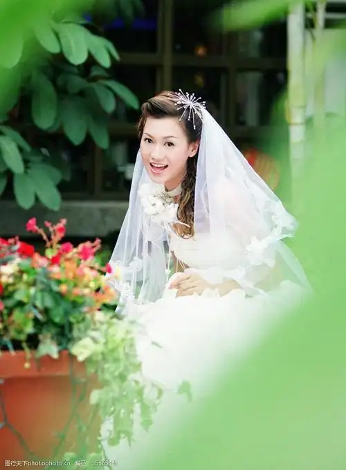 婚纱摄影样片美丽新娘图片