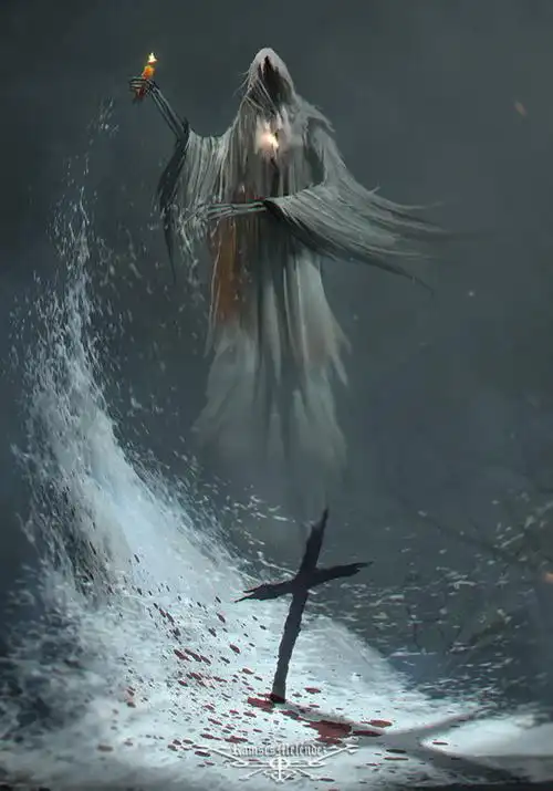 超酷的各种幽灵原画这可能就是我们内心的那些幽灵吧