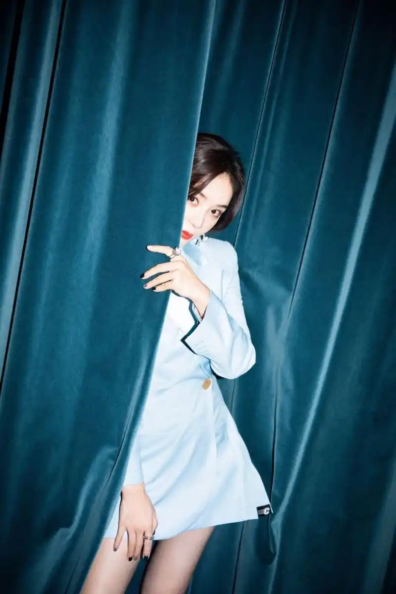 袁姗姗  高跟凉鞋美腿