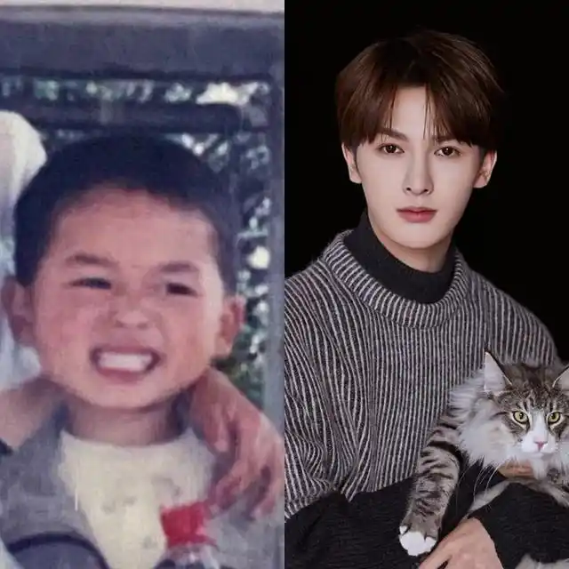 男明星童年照,有些从小帅到大,有人变化也太大了