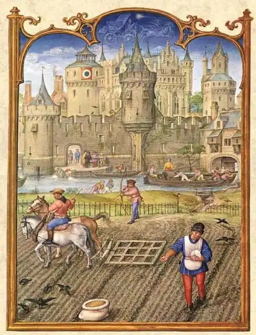 欧洲中世纪的"三圃制",到底是什么制度?比中国是先进还是落后