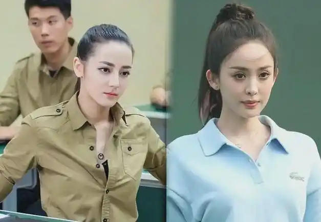 迪丽热巴和古力娜扎高马尾对比:要论骨相美迪丽热巴明显胜出