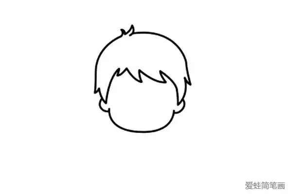 简单六步画出可爱的小男孩