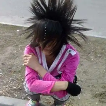 非主流杀马特发型图片男