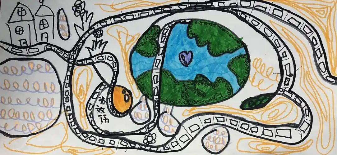 《一根线的联想》